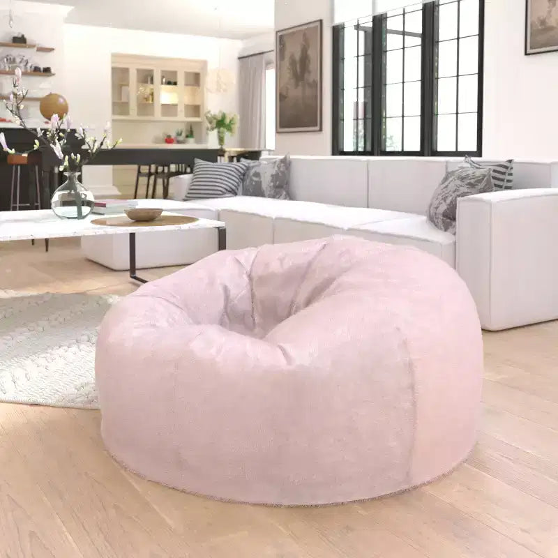 Flash Furniture Pouf surdimensionné pour enfants et adultes