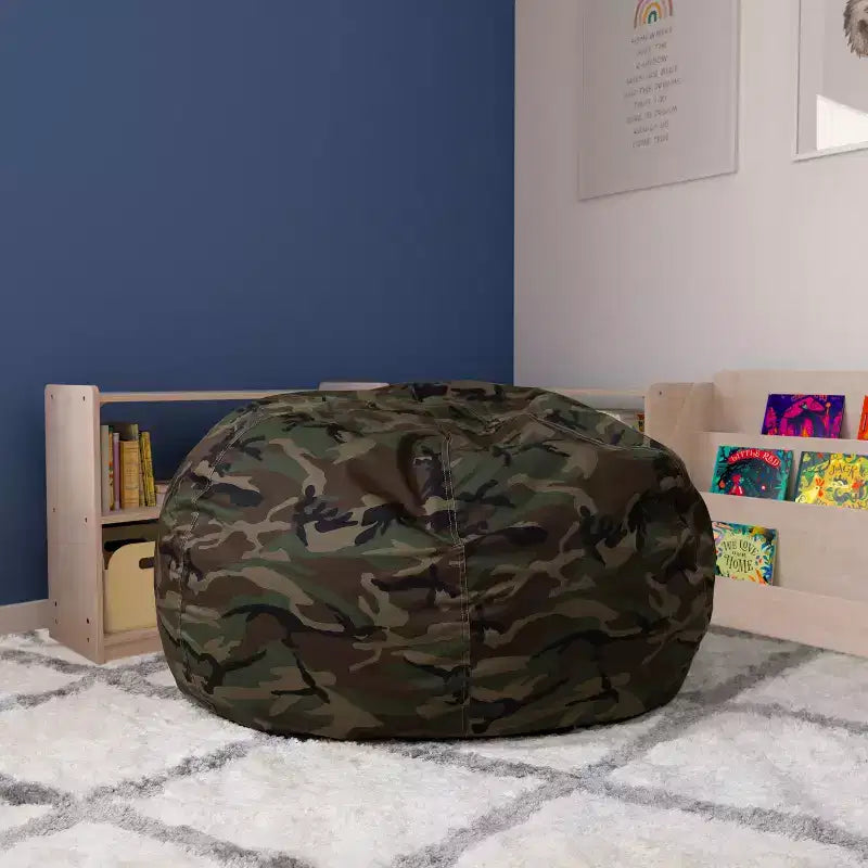Flash Furniture Pouf surdimensionné pour enfants et adultes