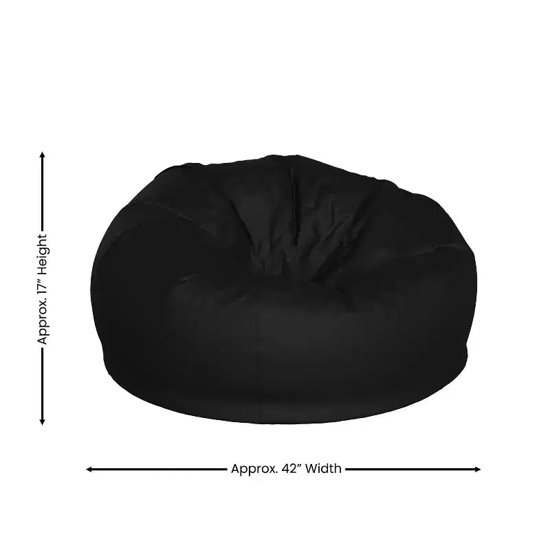 Flash Furniture Pouf surdimensionné pour enfants et adultes