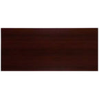 Flash Furniture Bureau Moderne de Qualité Commerciale Style Industriel, Bureau d'Ordinateur Robuste pour Bureau à Domicile - Longueur 55
