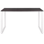 Flash Furniture Bureau Moderne de Qualité Commerciale Style Industriel, Bureau d'Ordinateur Robuste pour Bureau à Domicile - Longueur 55