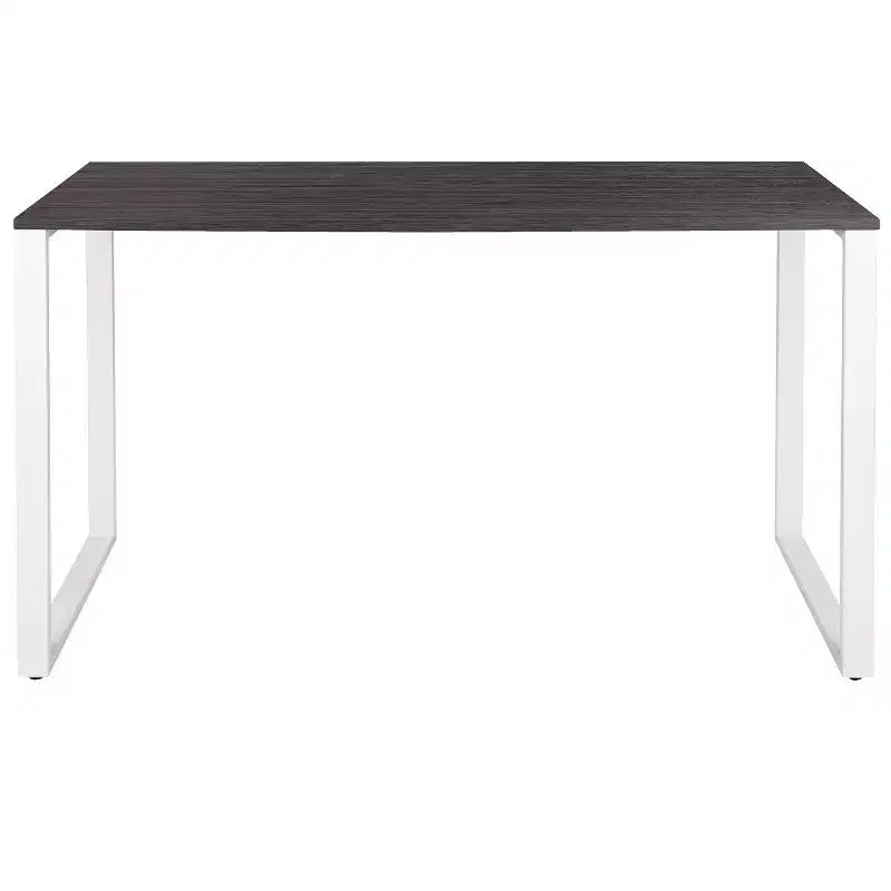 Flash Furniture Bureau Moderne de Qualité Commerciale Style Industriel, Bureau d'Ordinateur Robuste pour Bureau à Domicile - Longueur 55