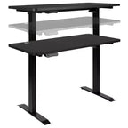 Bureau réglable en hauteur électrique Flash Furniture - Plateau de table 48 de large - 24 de profondeur