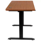 Bureau réglable en hauteur électrique Flash Furniture - Plateau de table 48 de large - 24 de profondeur