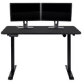 Bureau réglable en hauteur électrique Flash Furniture - Plateau de table 48 de large - 24 de profondeur