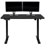 Bureau réglable en hauteur électrique Flash Furniture - Plateau de table 48 de large - 24 de profondeur