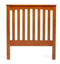 Glenwillow Home Rake Wood Headboard in Golden Oak, Twin Size