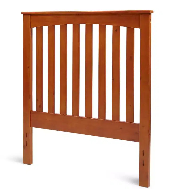 Tête de lit Glenwillow Home Rake en Chêne Doré, Taille Double
