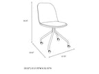 Chaise de bureau pour enfant à roulettes – Pillowfort