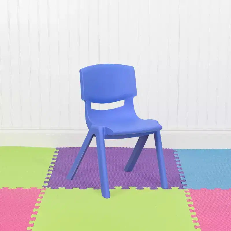Flash Furniture Lot de 10 chaises d'école empilables en plastique avec hauteur d'assise de 30,5 cm