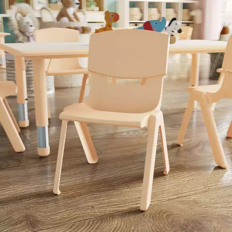 Flash Furniture Lot de 10 chaises d'école empilables en plastique avec hauteur d'assise de 30,5 cm