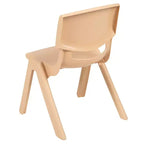 Flash Furniture Lot de 10 chaises d'école empilables en plastique avec hauteur d'assise de 30,5 cm