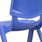 Flash Furniture Lot de 10 chaises d'école empilables en plastique avec hauteur d'assise de 30,5 cm
