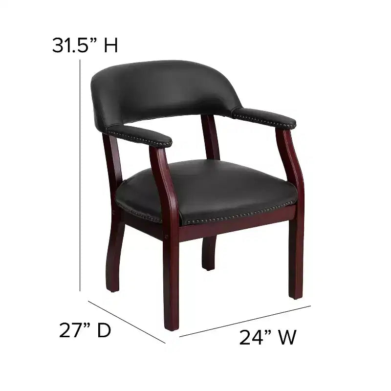 Chaise de conférence Flash Furniture avec Clous Décoratifs