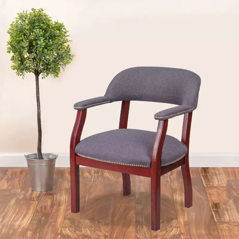 Chaise de conférence Flash Furniture avec Clous Décoratifs