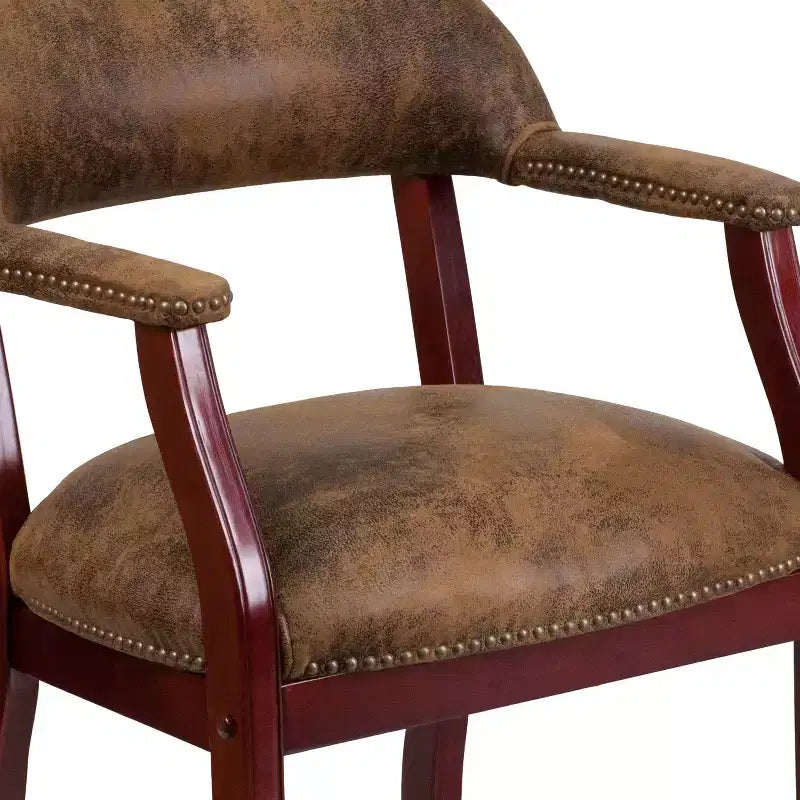 Chaise de conférence Flash Furniture avec Clous Décoratifs