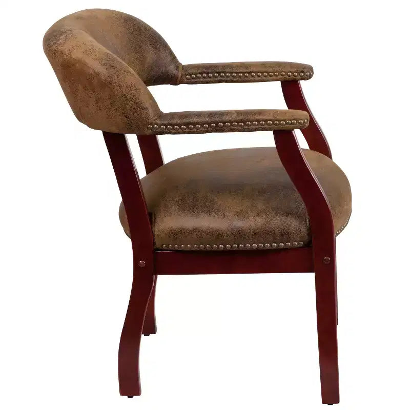 Chaise de conférence Flash Furniture avec Clous Décoratifs