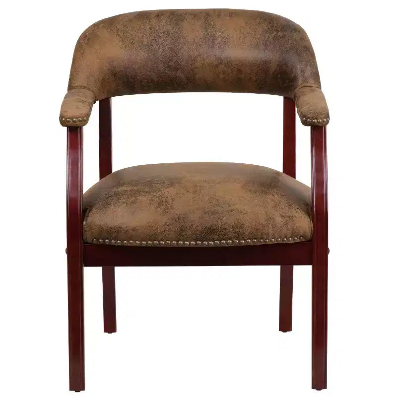 Chaise de conférence Flash Furniture avec Clous Décoratifs