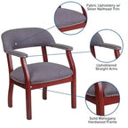 Chaise de conférence Flash Furniture avec Clous Décoratifs