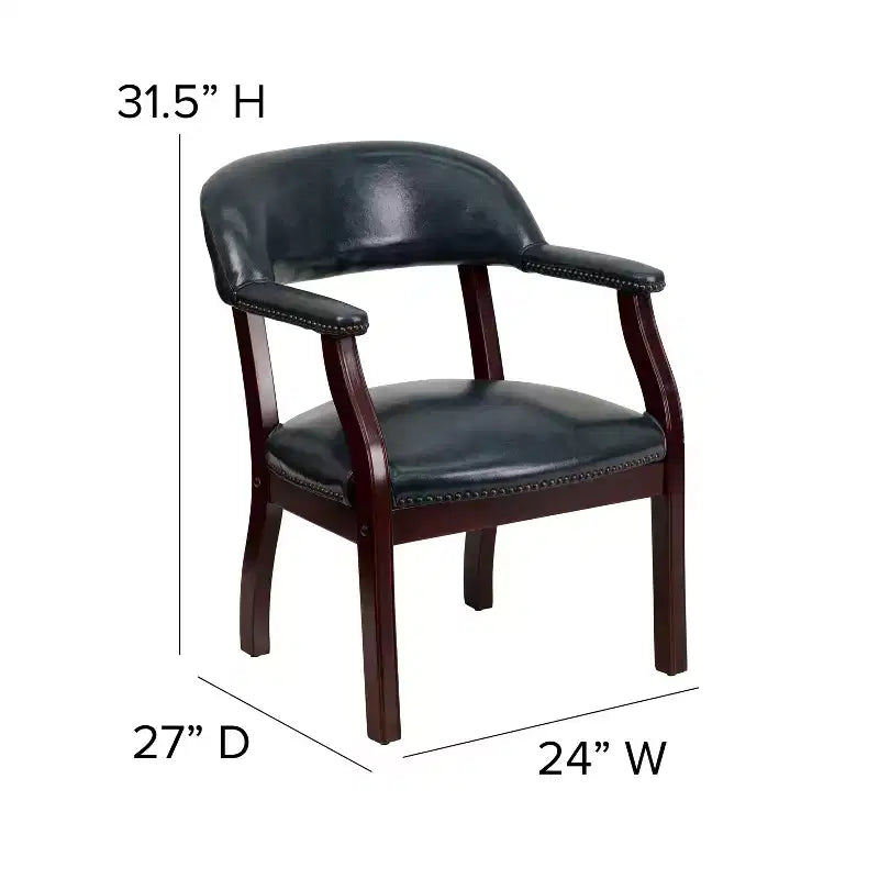 Chaise de conférence Flash Furniture avec Clous Décoratifs