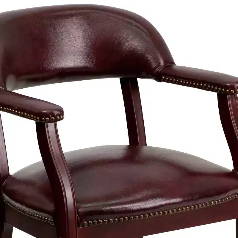 Chaise de conférence Flash Furniture avec Clous Décoratifs