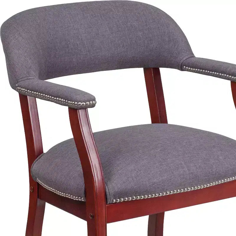 Chaise de conférence Flash Furniture avec Clous Décoratifs