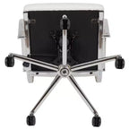 Chaise de bureau pivotante de direction contemporaine en cuir souple avec panneau dossier haut Flash Furniture