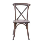 Chaise avec dossier en X Flash Furniture Advantage
