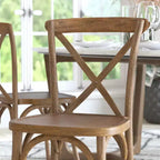 Chaise avec dossier en X Flash Furniture Advantage