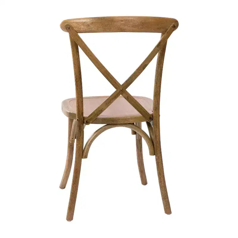 Chaise avec dossier en X Flash Furniture Advantage