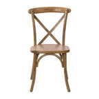 Chaise avec dossier en X Flash Furniture Advantage