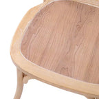 Chaise avec dossier en X Flash Furniture Advantage