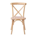 Chaise avec dossier en X Flash Furniture Advantage