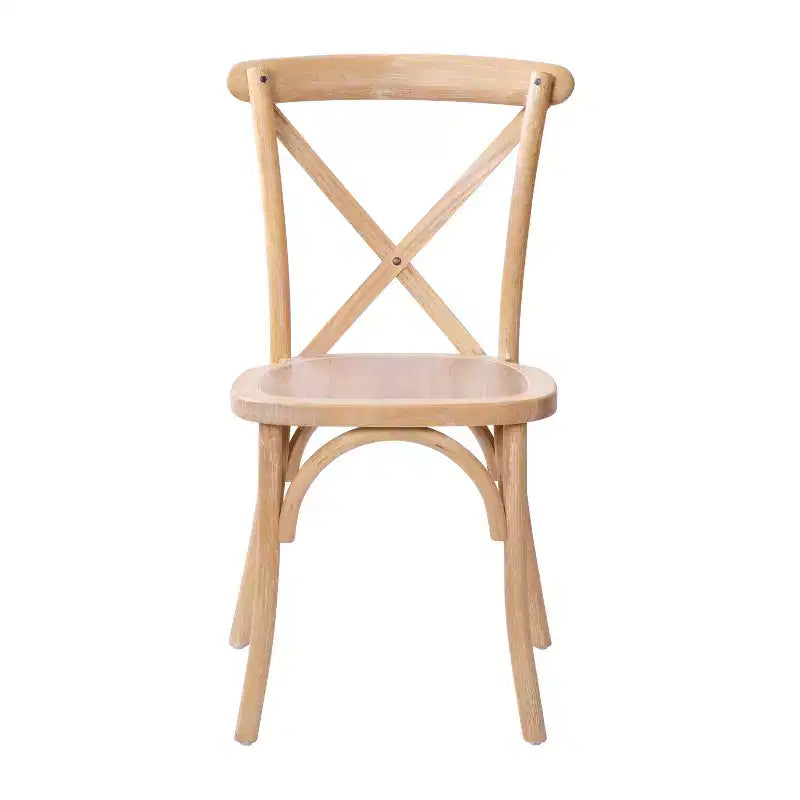 Chaise avec dossier en X Flash Furniture Advantage