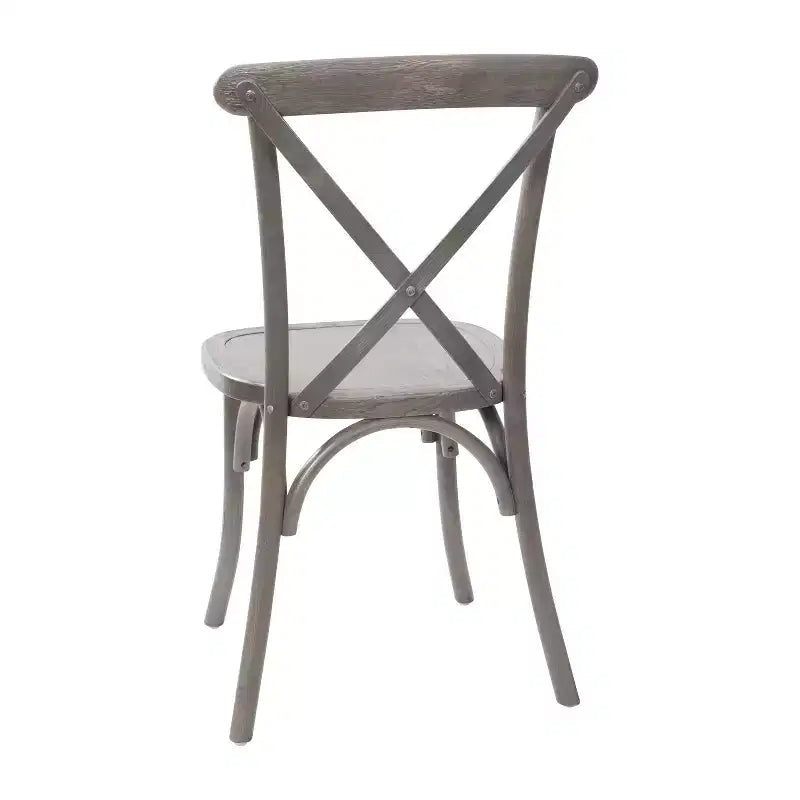 Chaise avec dossier en X Flash Furniture Advantage