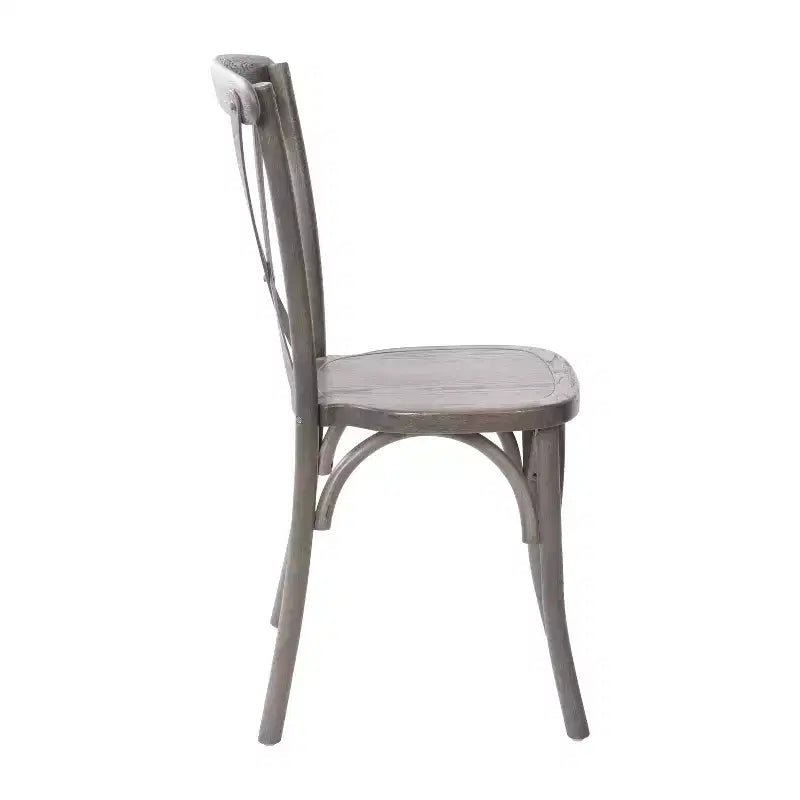Chaise avec dossier en X Flash Furniture Advantage