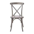 Chaise avec dossier en X Flash Furniture Advantage