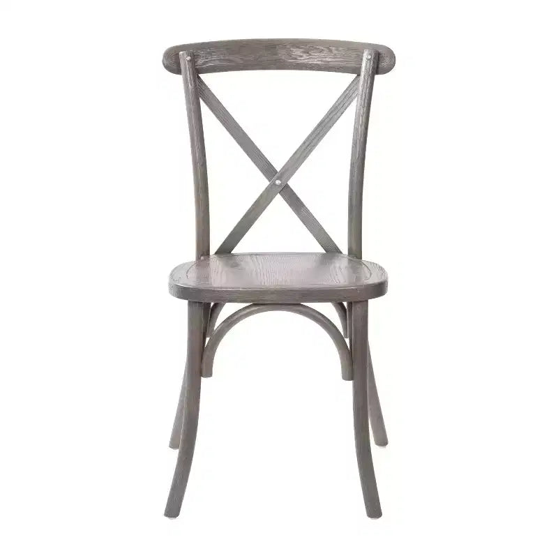 Chaise avec dossier en X Flash Furniture Advantage