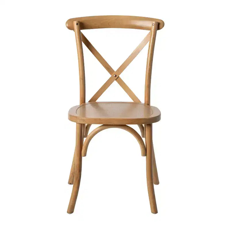 Chaise avec dossier en X Flash Furniture Advantage