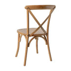 Chaise avec dossier en X Flash Furniture Advantage
