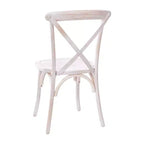Chaise avec dossier en X Flash Furniture Advantage