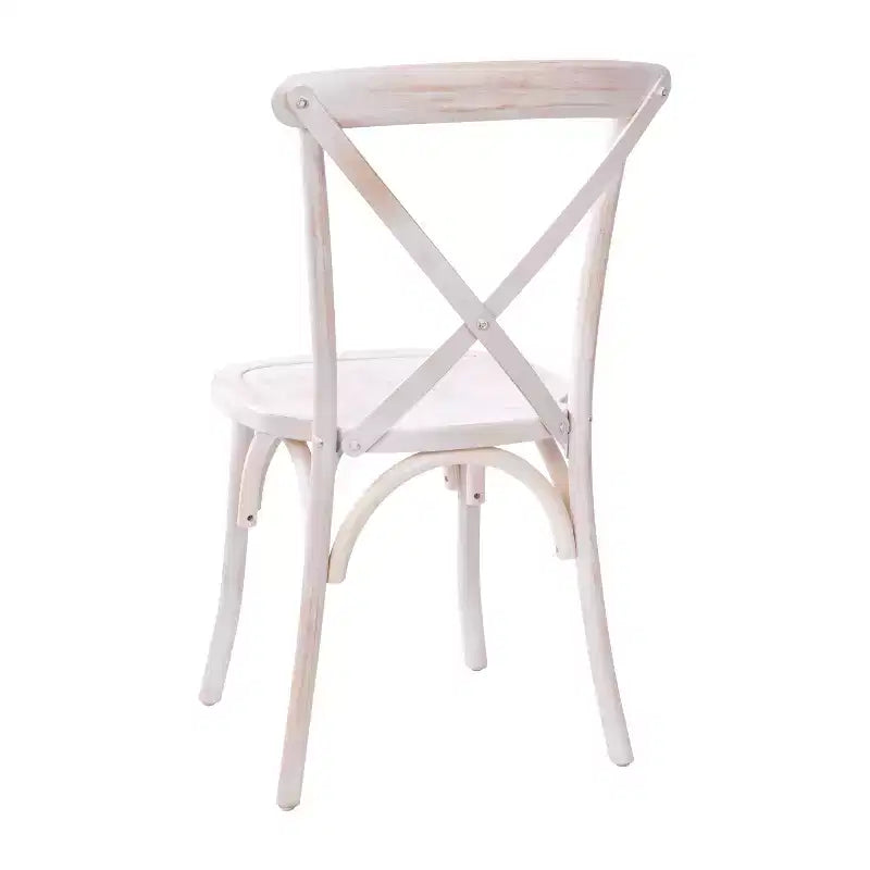 Chaise avec dossier en X Flash Furniture Advantage