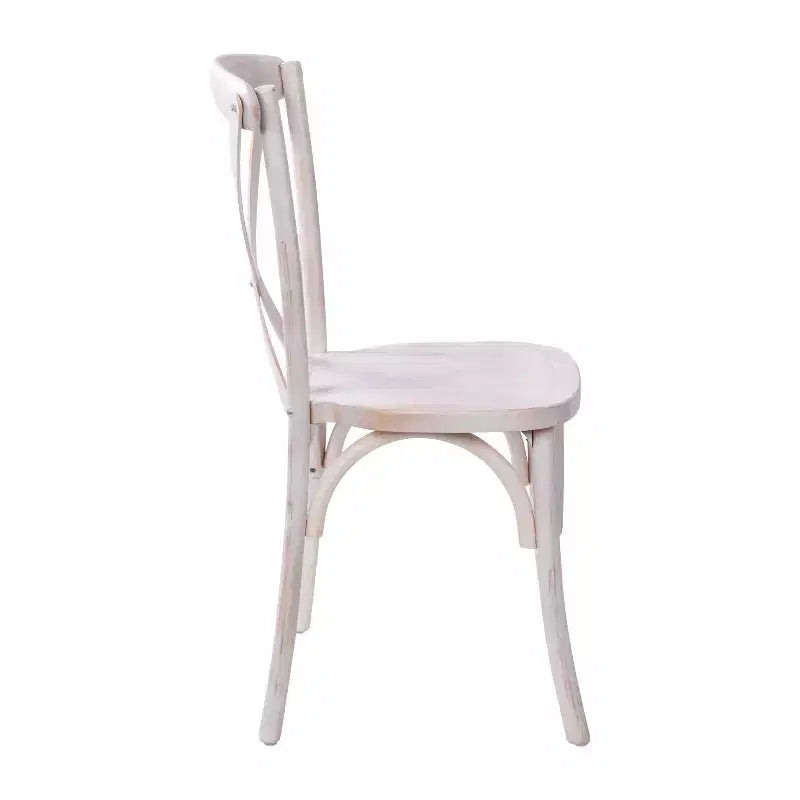 Chaise avec dossier en X Flash Furniture Advantage