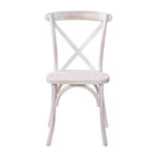 Chaise avec dossier en X Flash Furniture Advantage