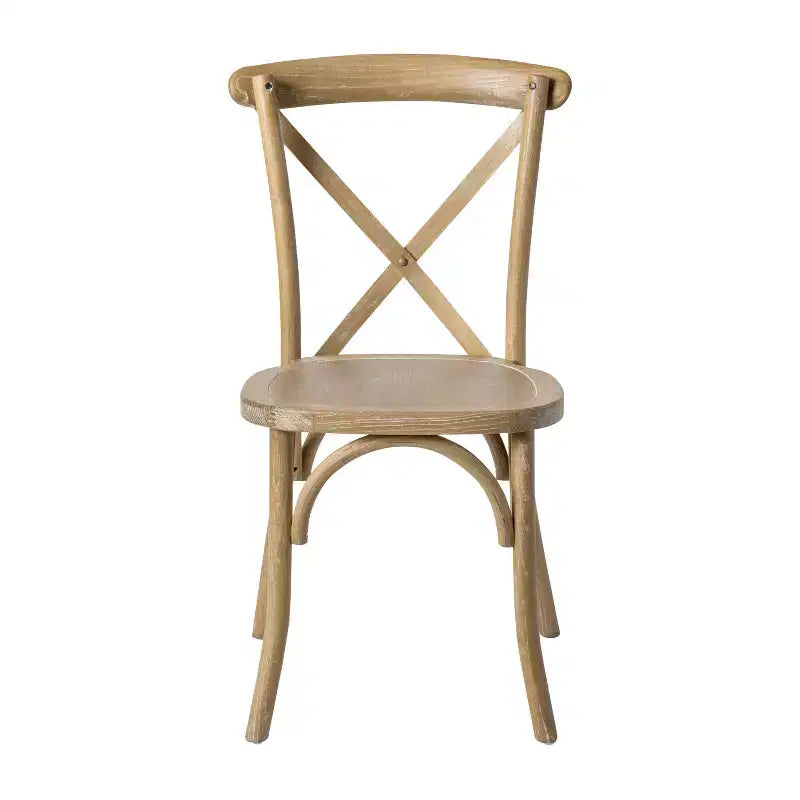Chaise avec dossier en X Flash Furniture Advantage