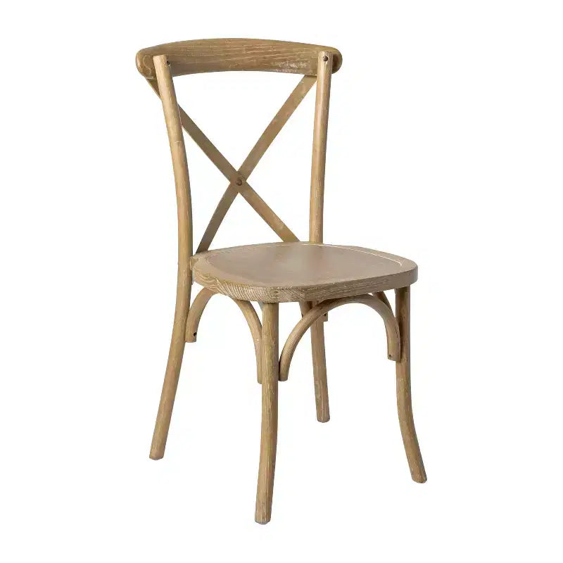 Chaise avec dossier en X Flash Furniture Advantage
