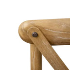 Chaise avec dossier en X Flash Furniture Advantage