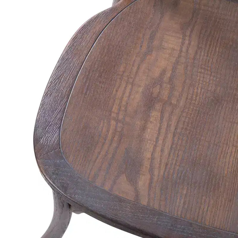 Chaise avec dossier en X Flash Furniture Advantage