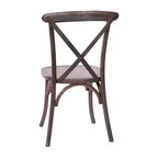 Chaise avec dossier en X Flash Furniture Advantage