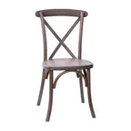 Chaise avec dossier en X Flash Furniture Advantage